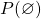 P(\varnothing)