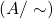 (A/\sim)
