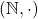 (\mathbb{N},\cdot )
