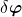 \delta\boldsymbol{\varphi}