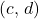(c,\,d)