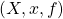 (X,x,f)