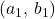 (a_1,\,b_1)