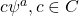 c\psi^a, c\in C