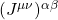 (J^{\mu\nu})^{\alpha\beta}