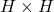 H\times H