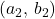 (a_2,\,b_2)